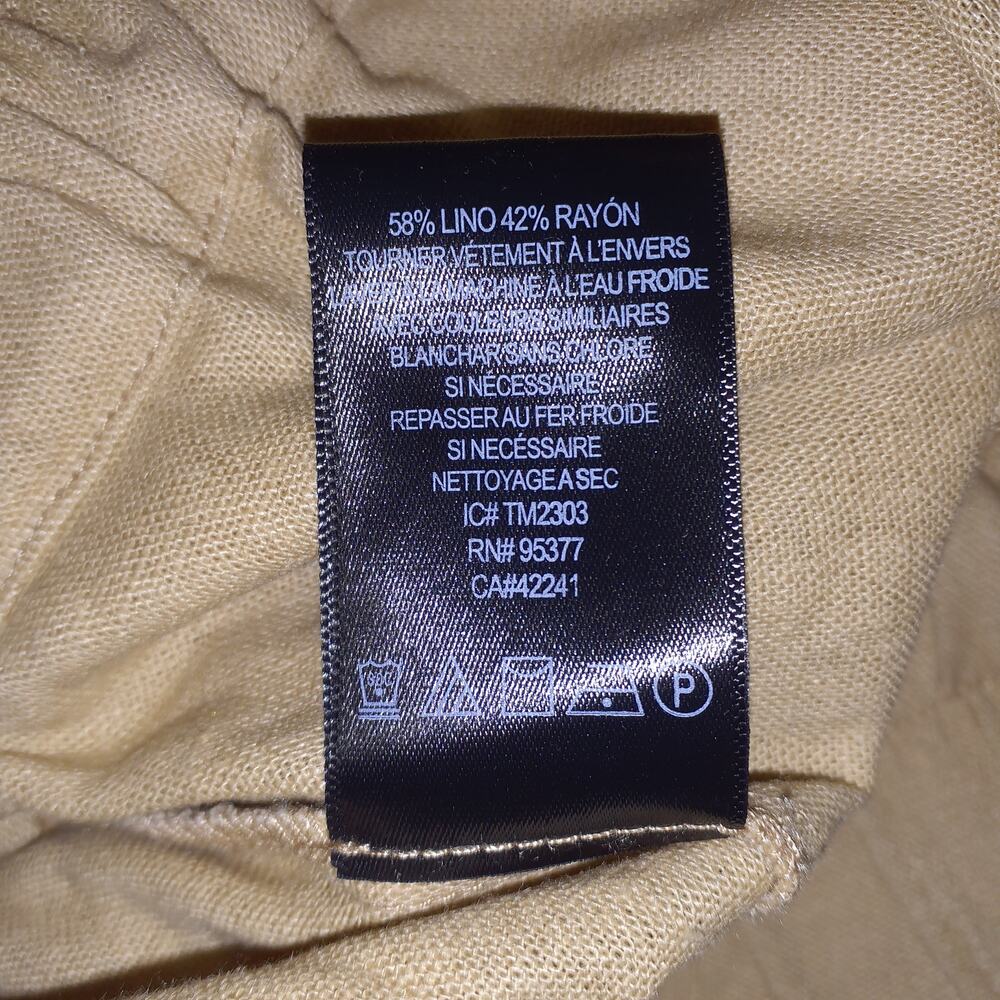 Sanctuary Relaxed Tan Stella Pants Size L NWT - Picture 6 of 6